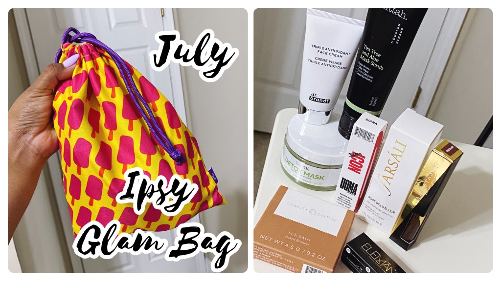 July Ipsy Glam Bag Goodies